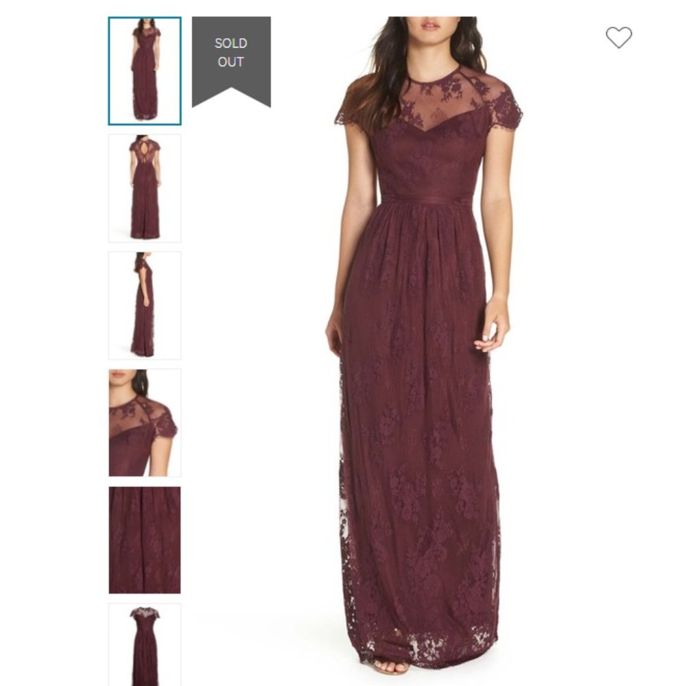HEARTLOOM Josie Lace Gown